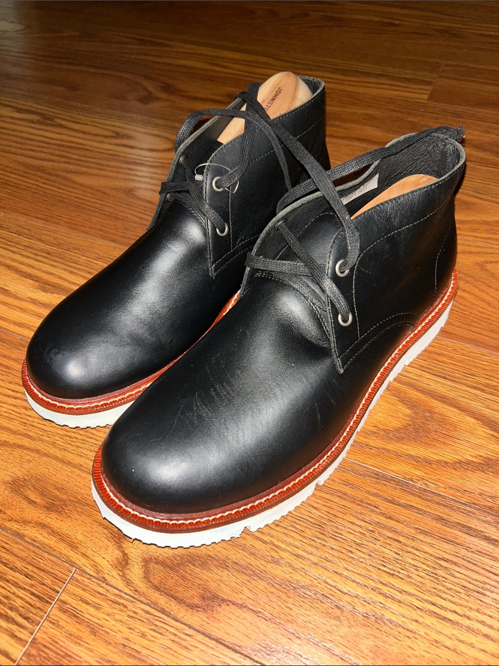 Georgia Boot Small Batch 3" Chukka Black Casual Boots GB00454 Men's Size 10 M